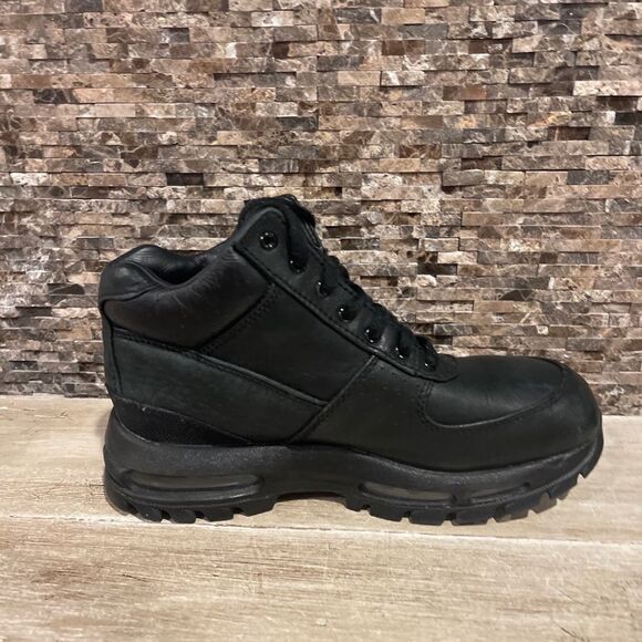 Nike Air Max Goadome ACG Waterproof Black Boots Youth Size 6Y 311567-001 - Picture 5 of 7